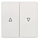 Clapeta intrerupator jaluzea alb titan Siemens